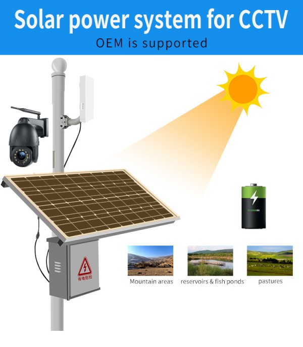 Customize 12V Solar Power Supply System – 160W60AH(768WH)